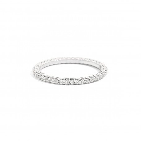 Anello Recarlo Donna in Oro bianco Diamante 0.46 Ct R01GD030-13 - R01GD030-13